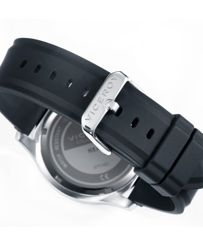 viceroy Reloj de hombre Heat cronográfo de acero y correa negra COMPRAR AHORA