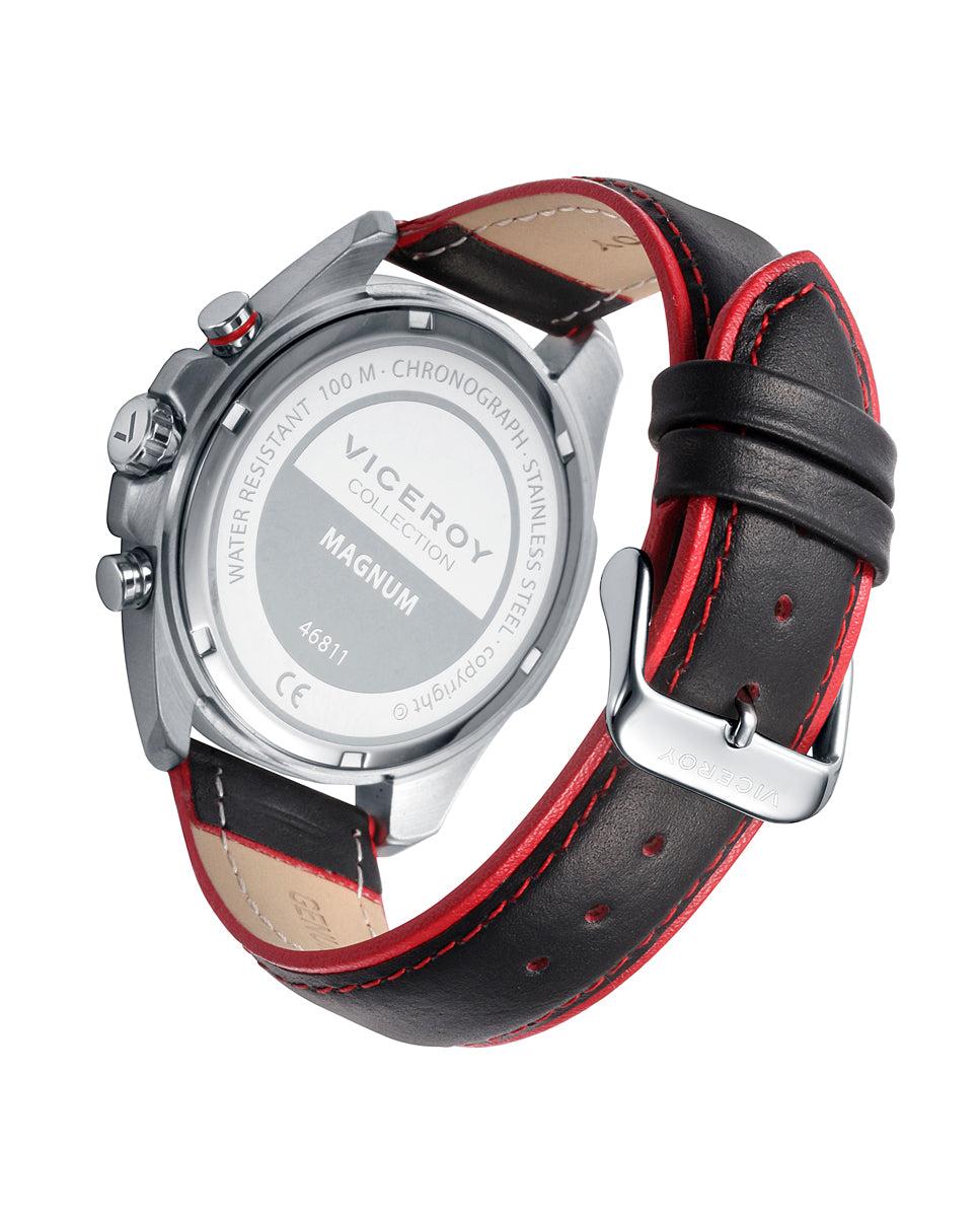 viceroy Reloj de hombre Viceroy Magnum con cronógrafo y correa de piel Solo hoy