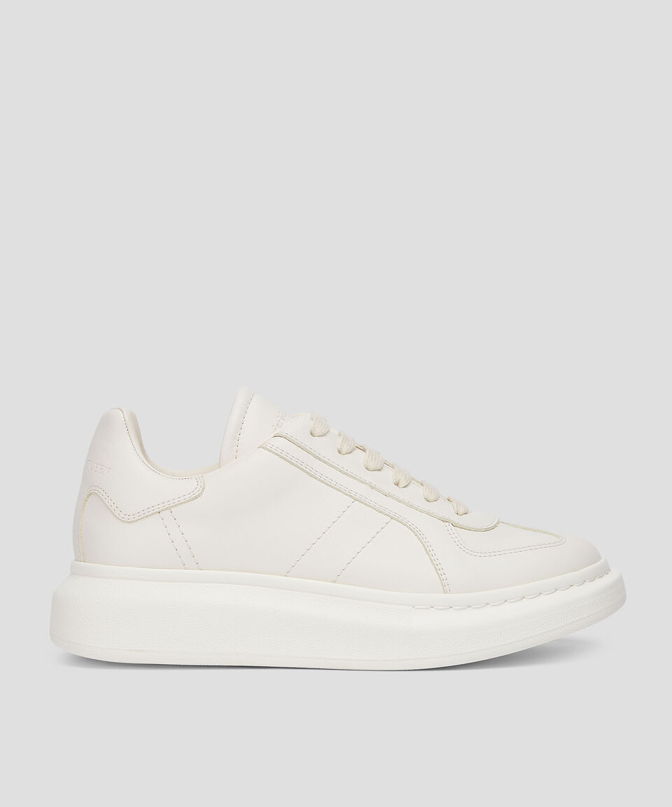 ﻿McQueen Tenis casuales con plataforma Retro Trainer en piel vacuna Hombre