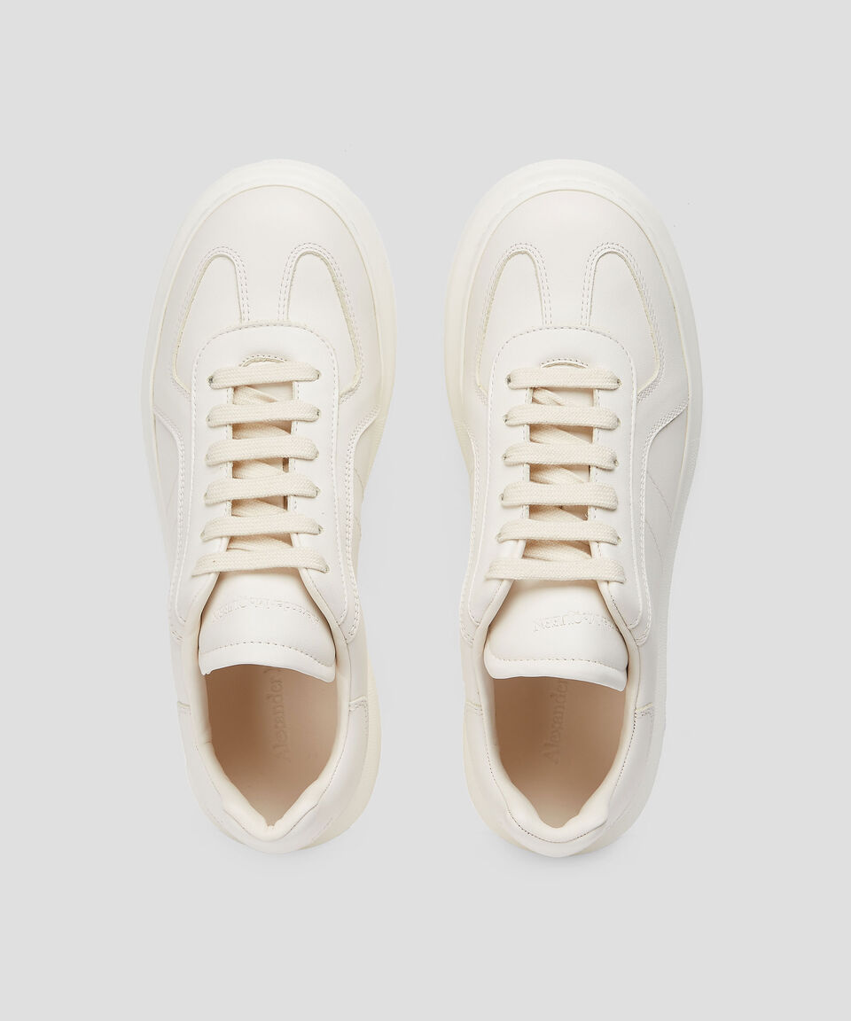 ﻿McQueen Tenis casuales con plataforma Retro Trainer en piel vacuna Hombre Rebajas online