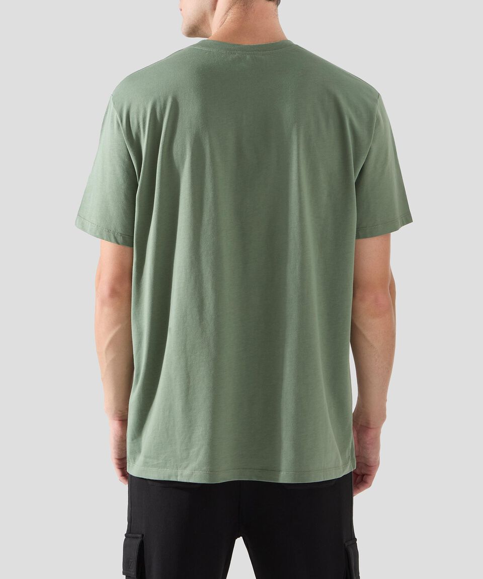 Balmain Playera de cuello redondo con manga corta estampada Hombre COMPRAR AHORA
