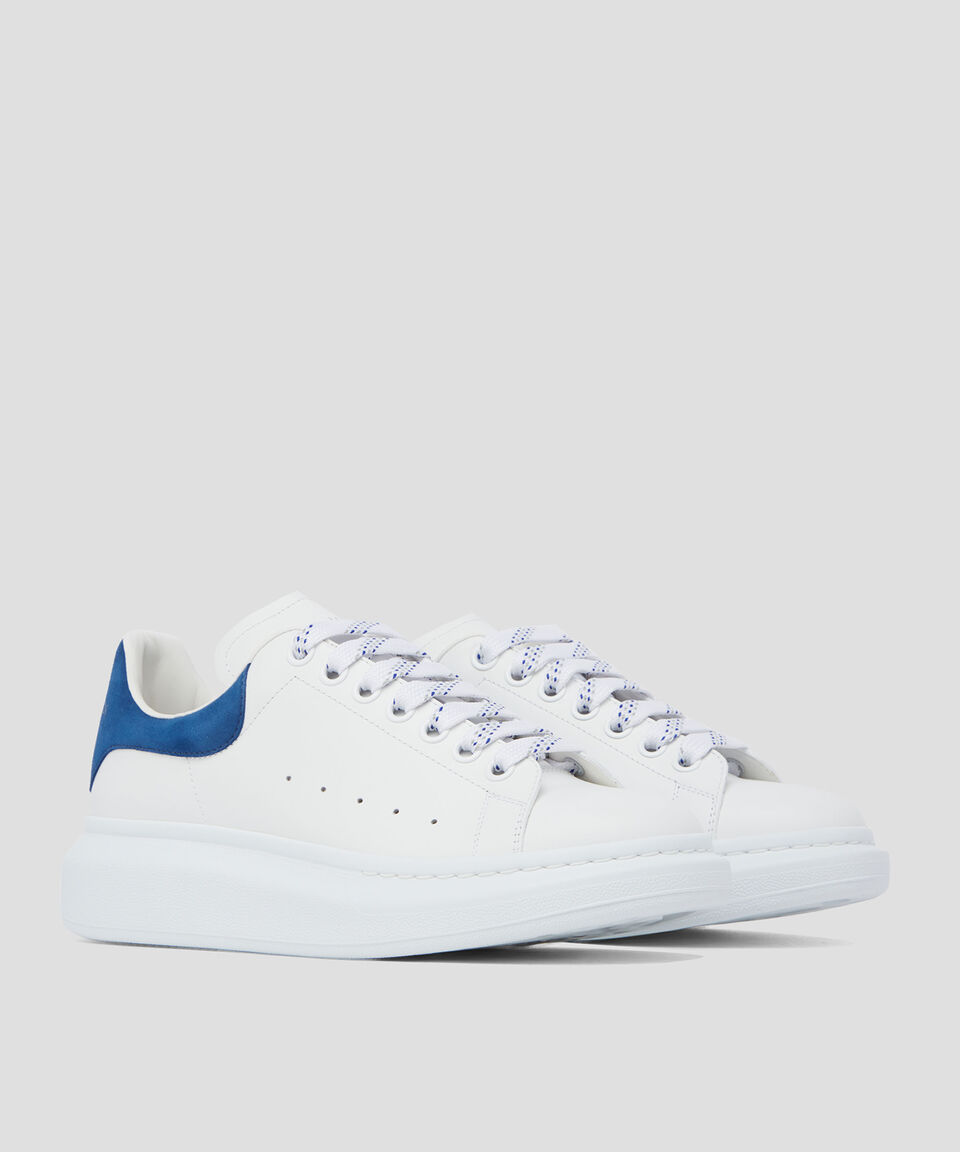 McQueen Tenis de piel Larry con talón y logotipo a contraste Hombre Solo hoy