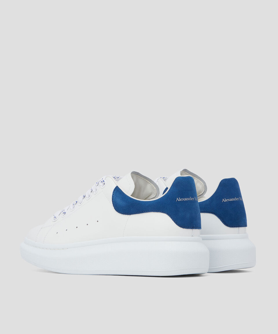 McQueen Tenis de piel Larry con talón y logotipo a contraste Hombre Solo hoy