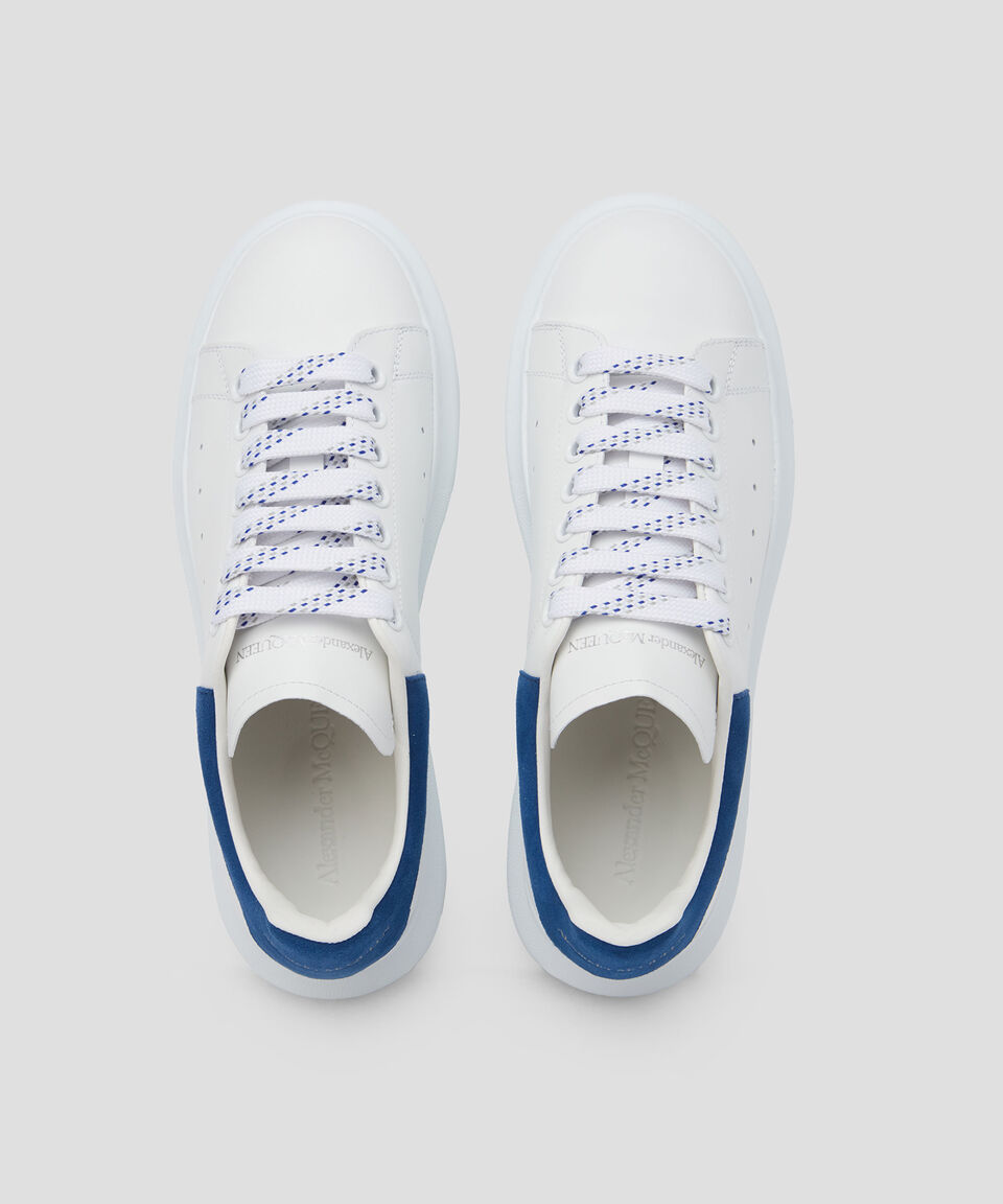 McQueen Tenis de piel Larry con talón y logotipo a contraste Hombre Solo hoy