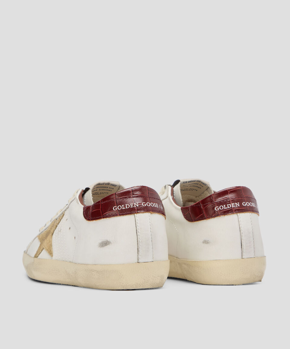 Golden Goose Deluxe Brand Tenis casuales Super-Star Classic en piel vacuna Hombre Solo queda un día