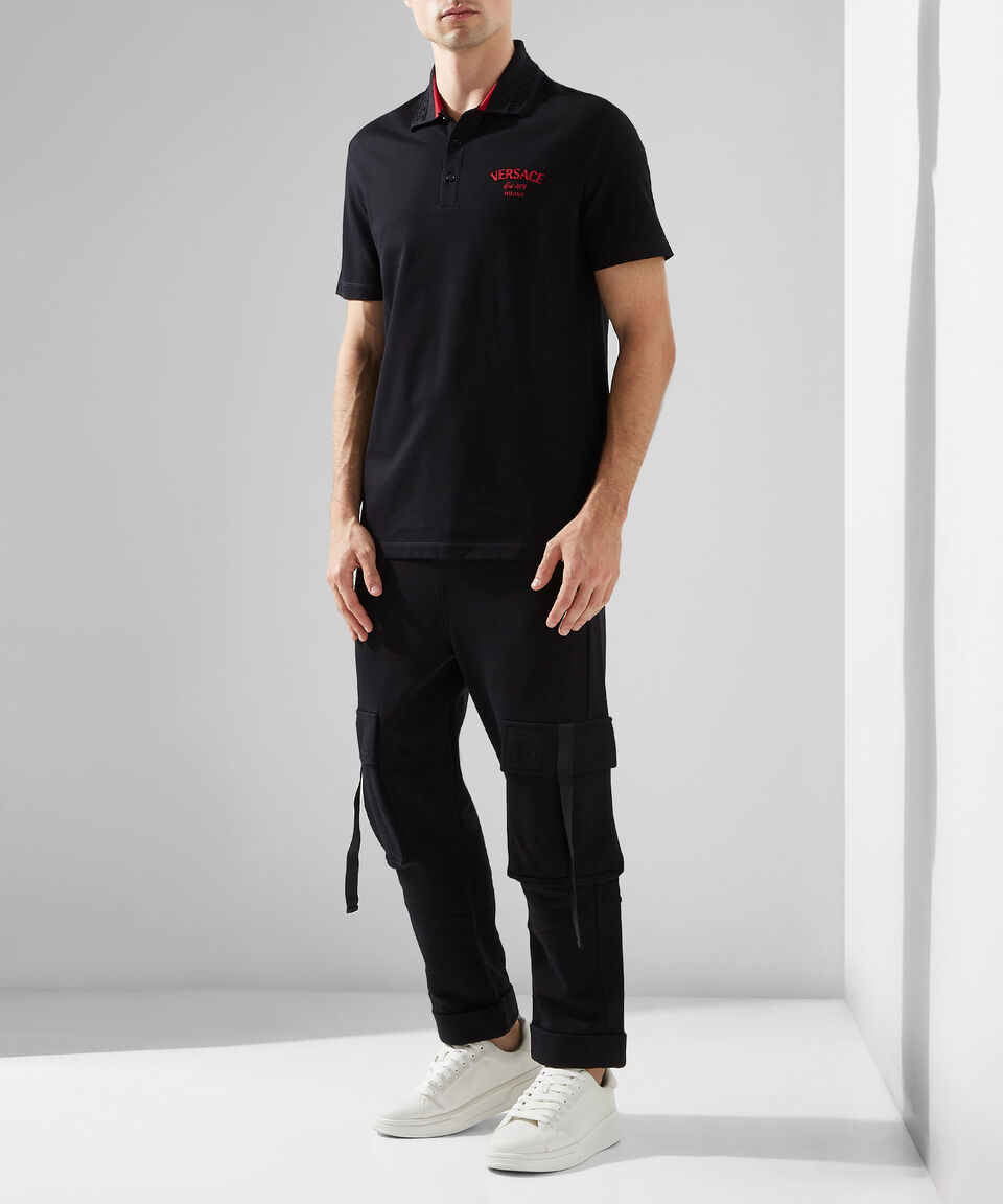 Versace Playera tipo polo manga corta Hombre Grandes descuentos