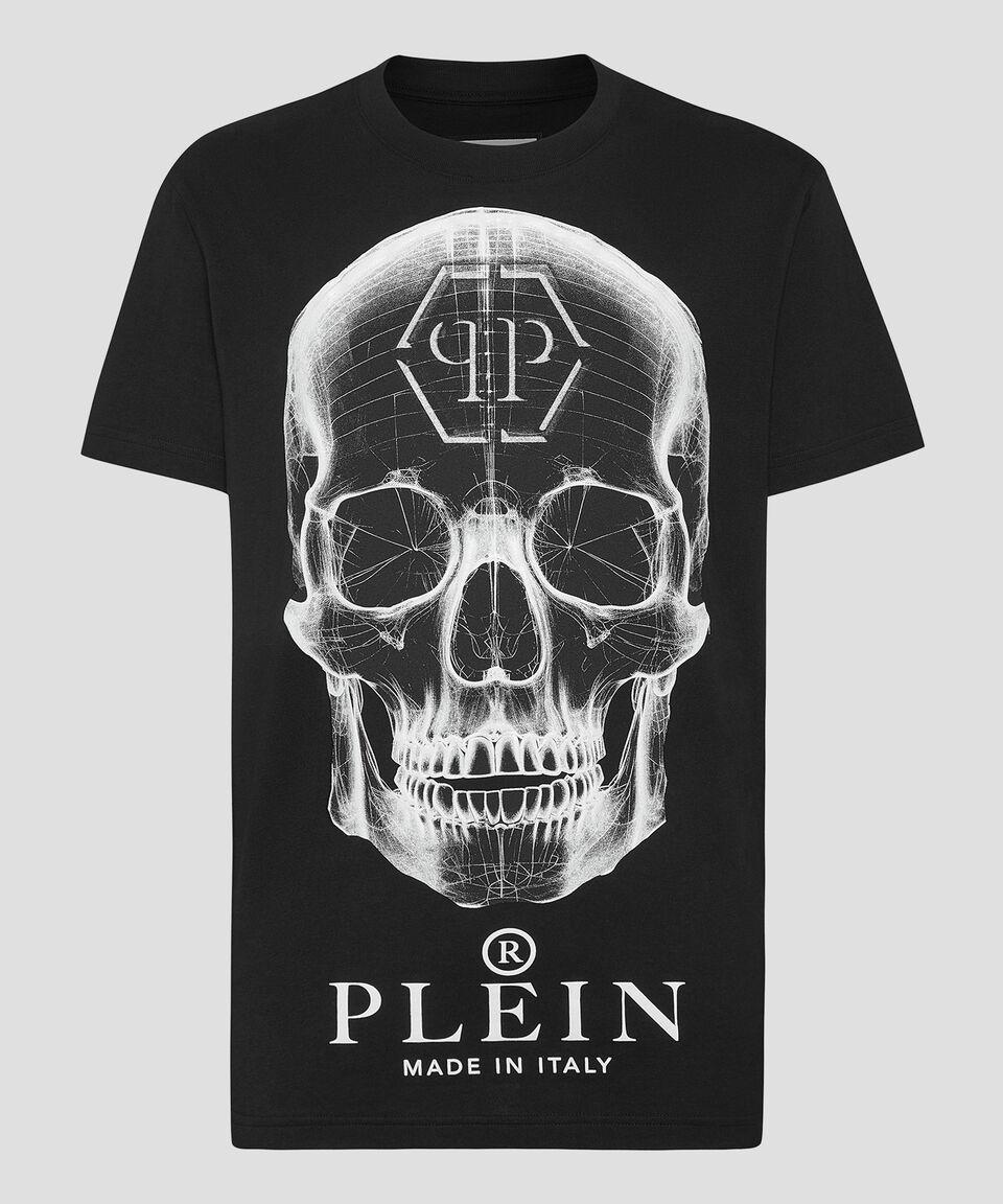 Philipp Plein Playera de cuello redondo con manga corta estampada Hombre Envío internacional gratuito