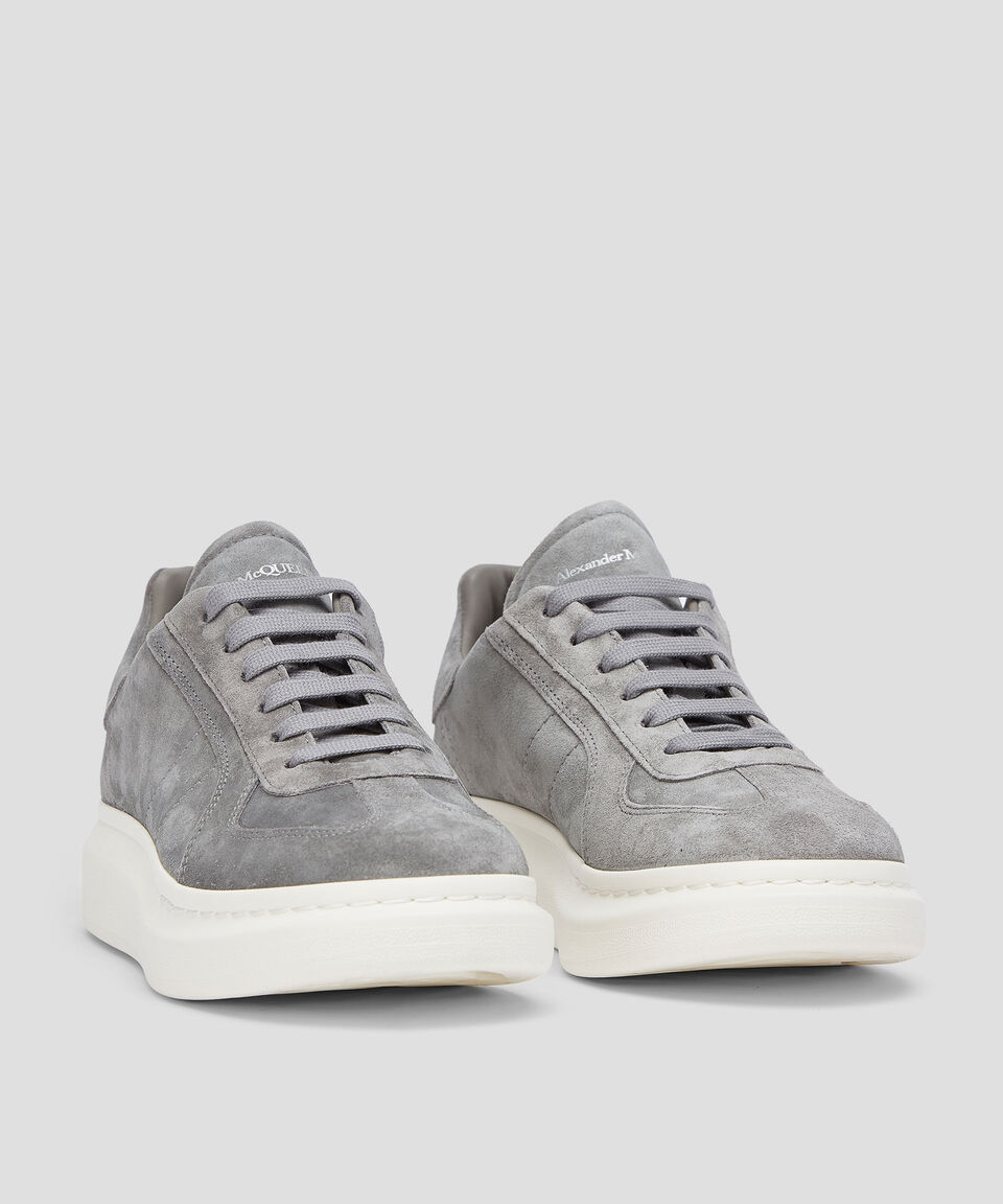 McQueen Tenis casuales Retro Trainer en piel vacuna Hombre Tienda de fábrica