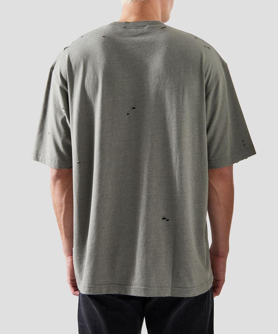 ACNE STUDIOS Playera de cuello redondo con manga corta estampada Hombre En oferta
