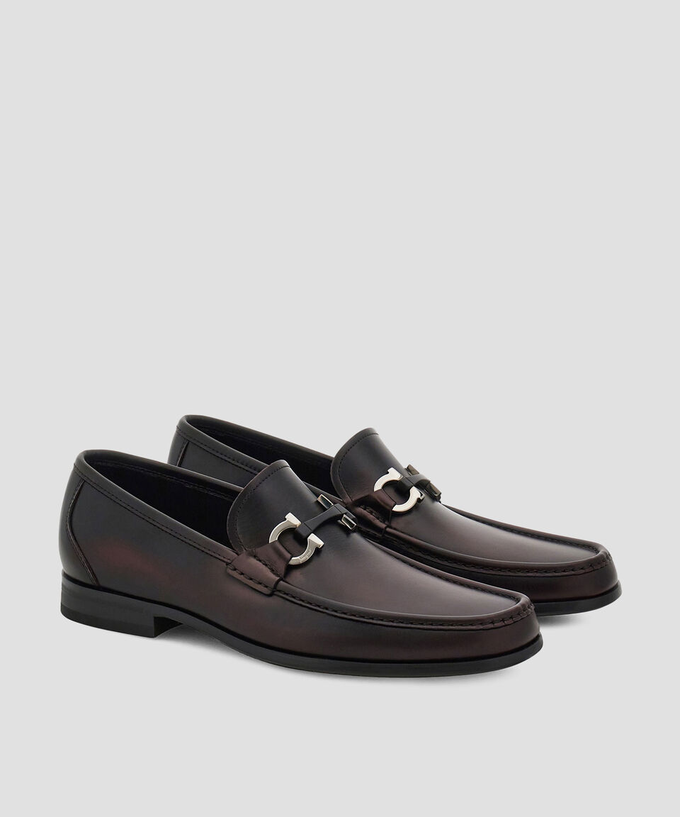 Ferragamo Mocasines adorno Gancini Hombre Libre de impuestos