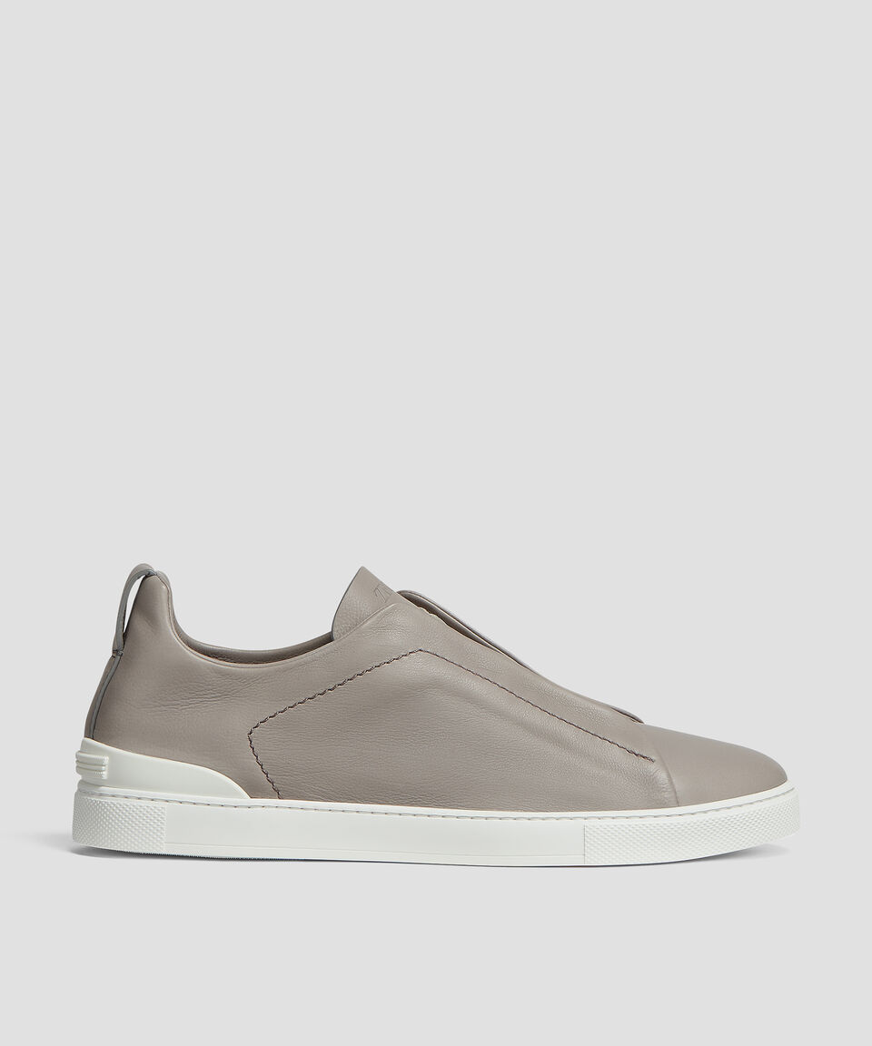 Zegna Tenis Casuales en Piel Hombre