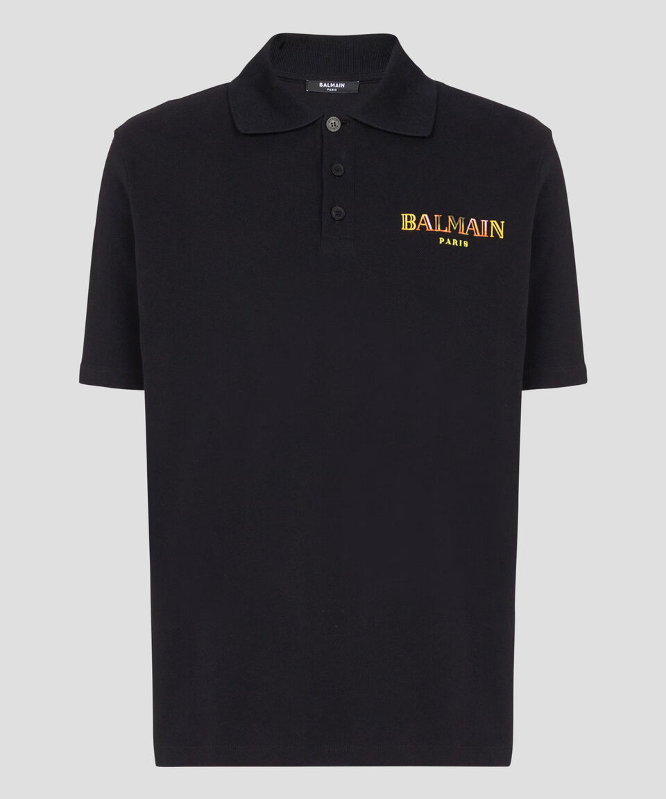 Balmain Playera tipo polo manga corta Hombre En línea