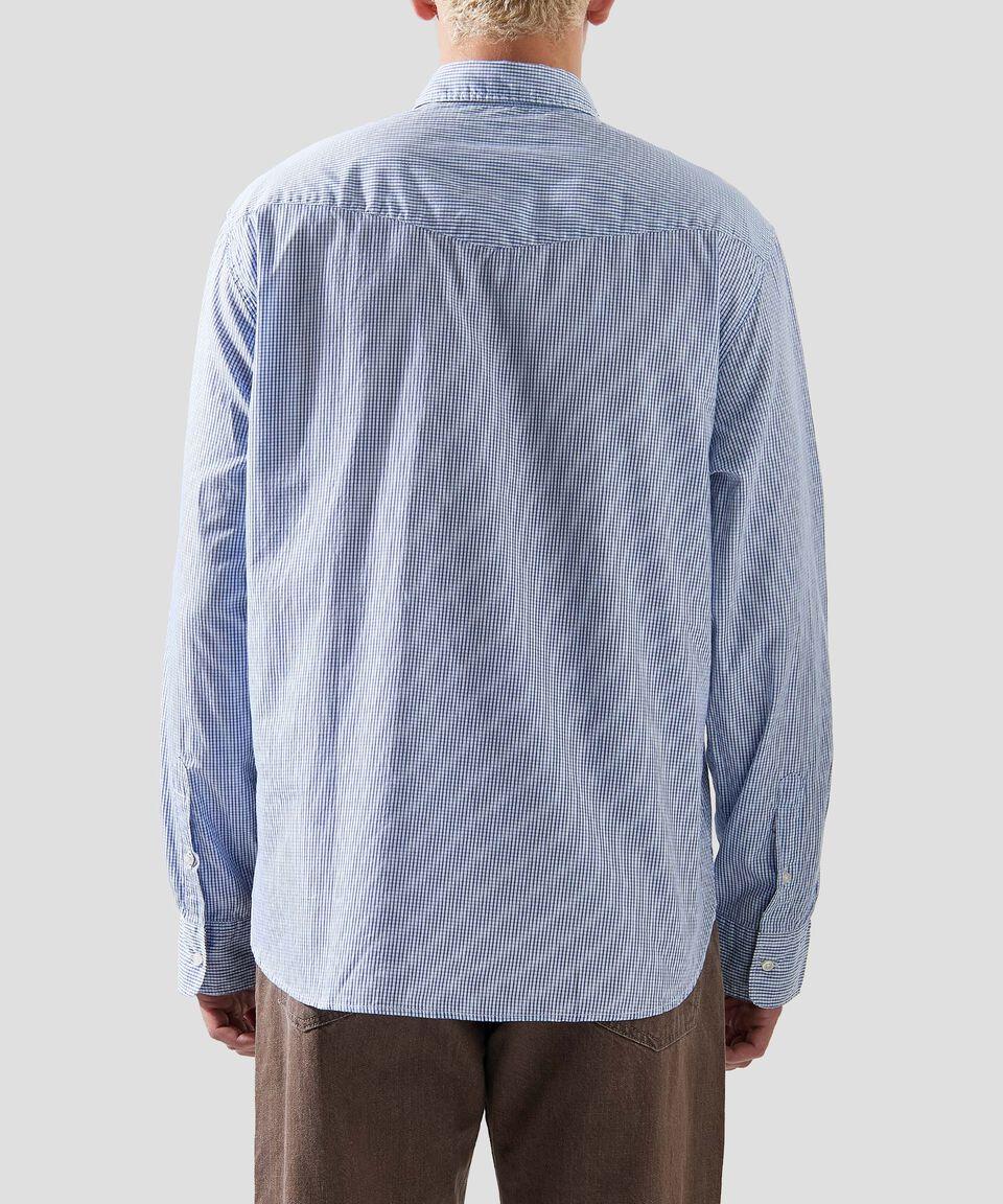 Officine Générale Camisa de cuadros con manga larga Hombre Gran oferta