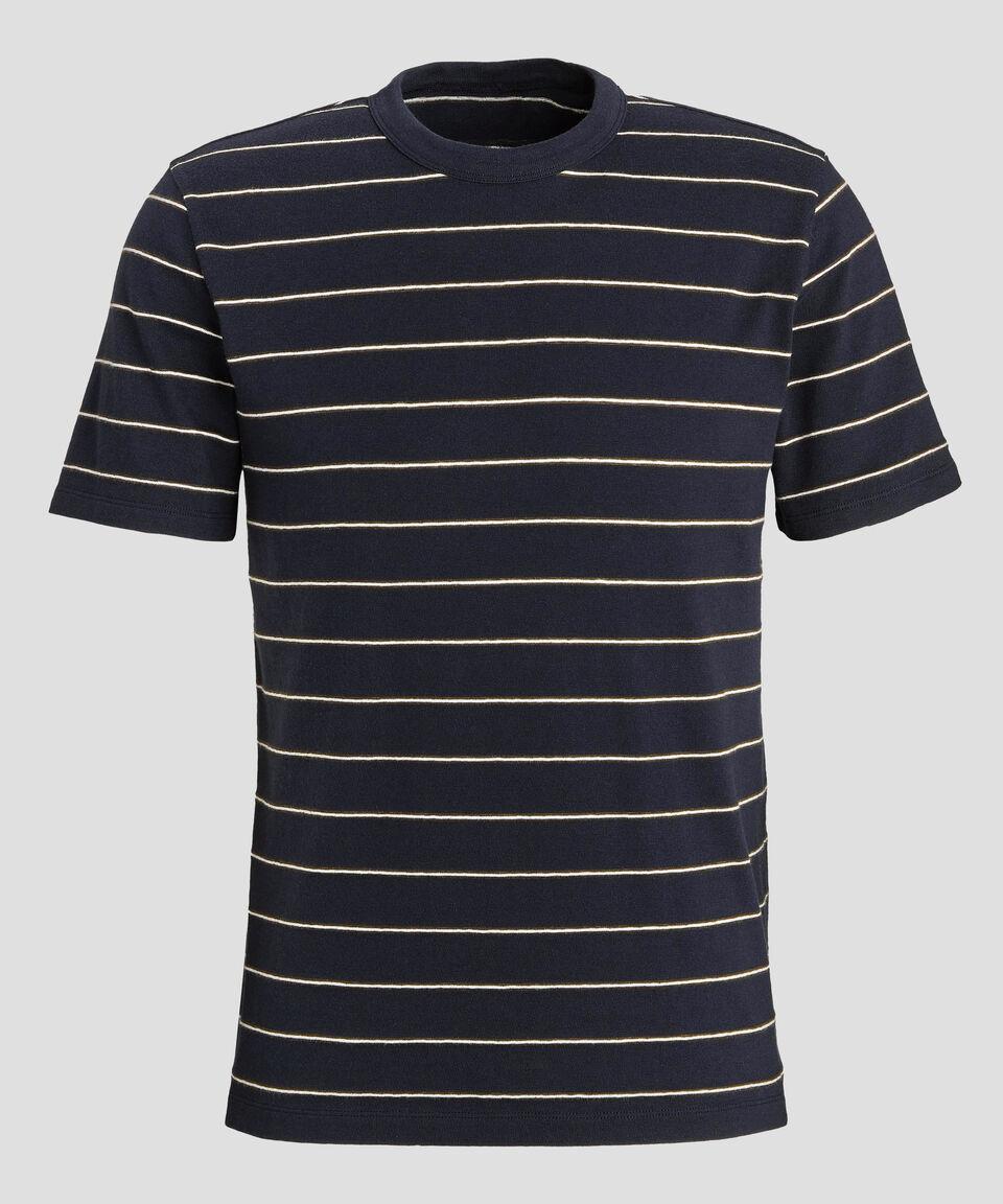 Officine Générale Playera de cuello redondo con manga corta y rayas Hombre Rebajas de fábrica