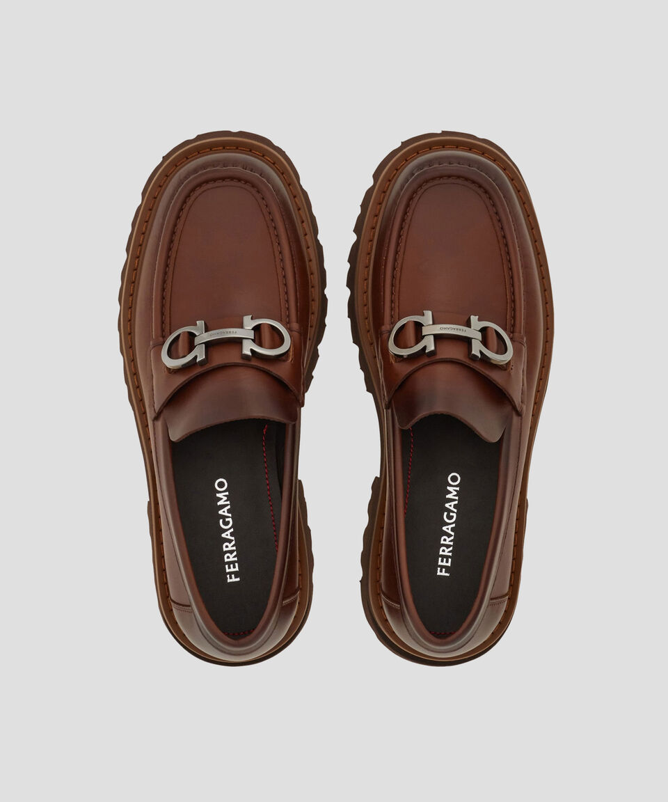 Ferragamo Mocasines adorno Gancini Hombre Ventas relámpago