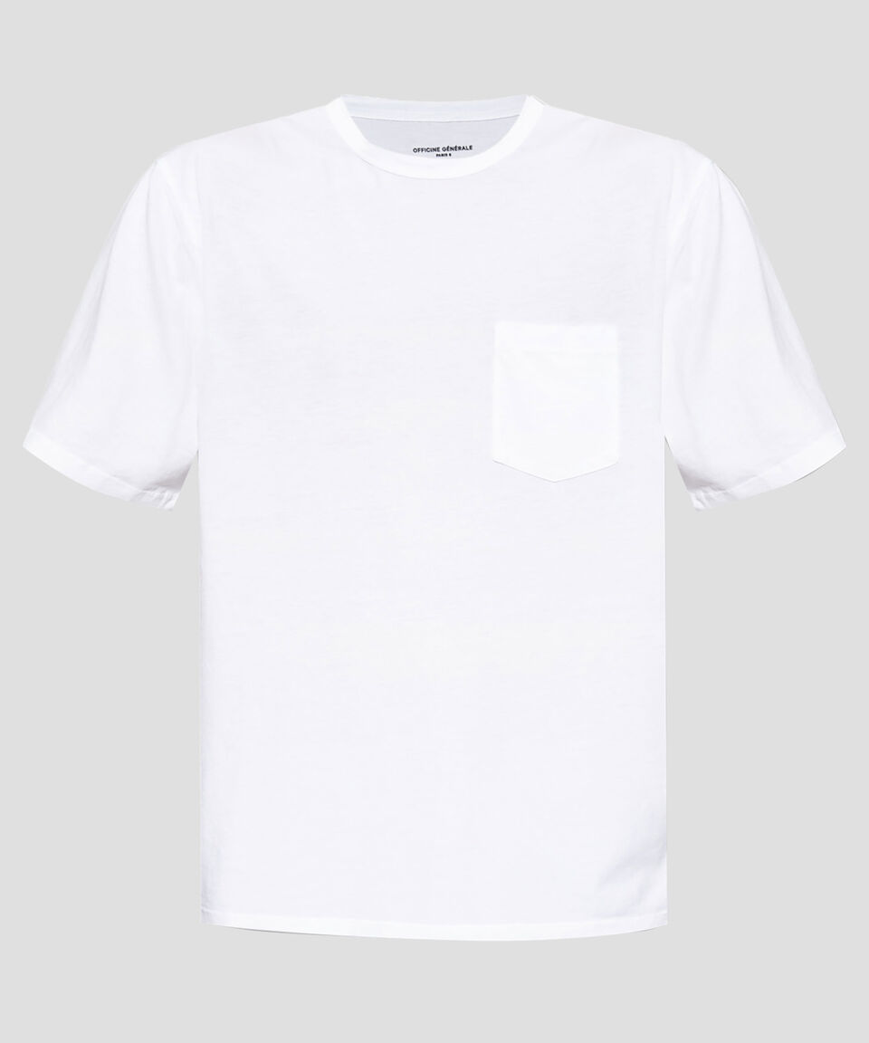 Officine Générale Playera de cuello redondo con manga corta Hombre Tienda