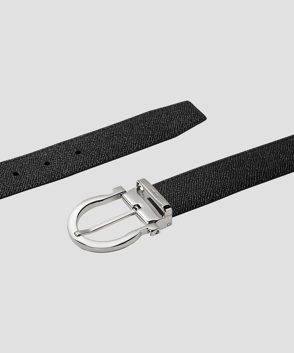 Ferragamo Cinturón hebilla de Gancini Hombre ÚLTIMAS EDICIONES