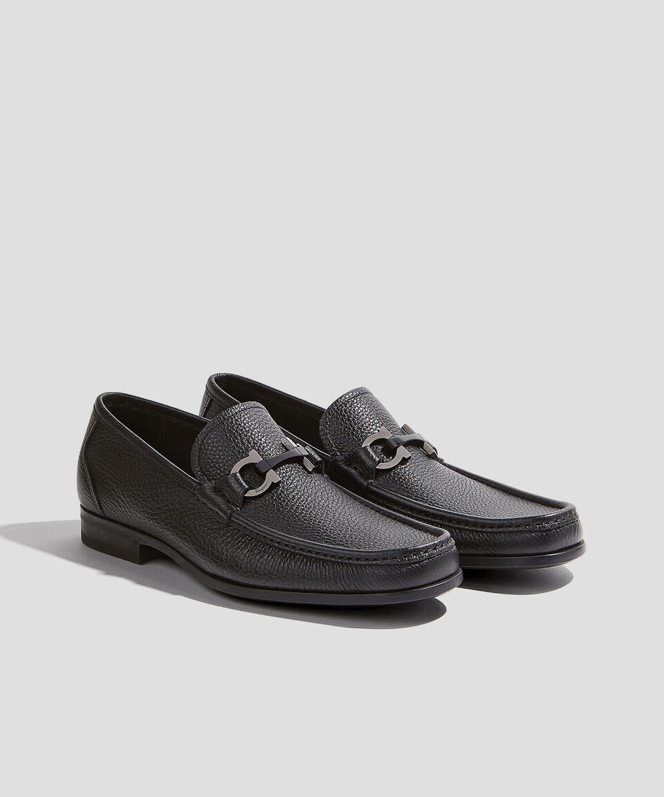 Ferragamo Mocasín doble Gancini Hombre Últimos 2 días
