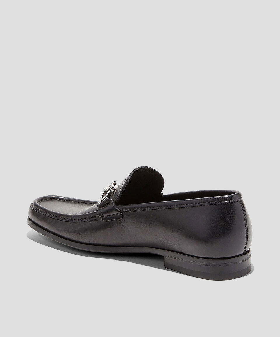 Ferragamo Mocasín Gancini Bit reversible Hombre Precio de fábrica
