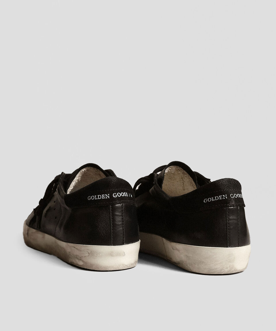 Golden Goose Deluxe Brand Tenis casuales Super-Star en piel Hombre Tienda de fábrica