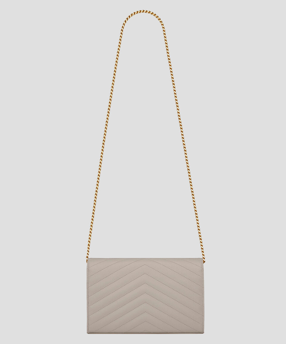 Saint Laurent Paris Cartera en piel Mujer Última moda