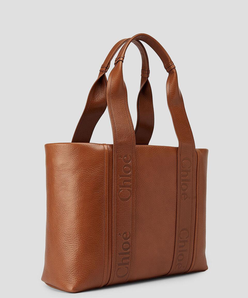 Chloé Bolso tote en piel vacuna granulado Mujer Rebajas de fábrica