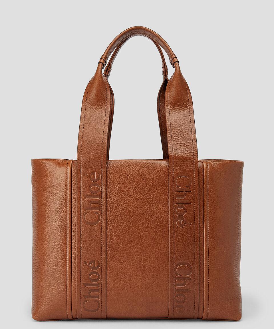 Chloé Bolso tote en piel vacuna granulado Mujer Rebajas de fábrica