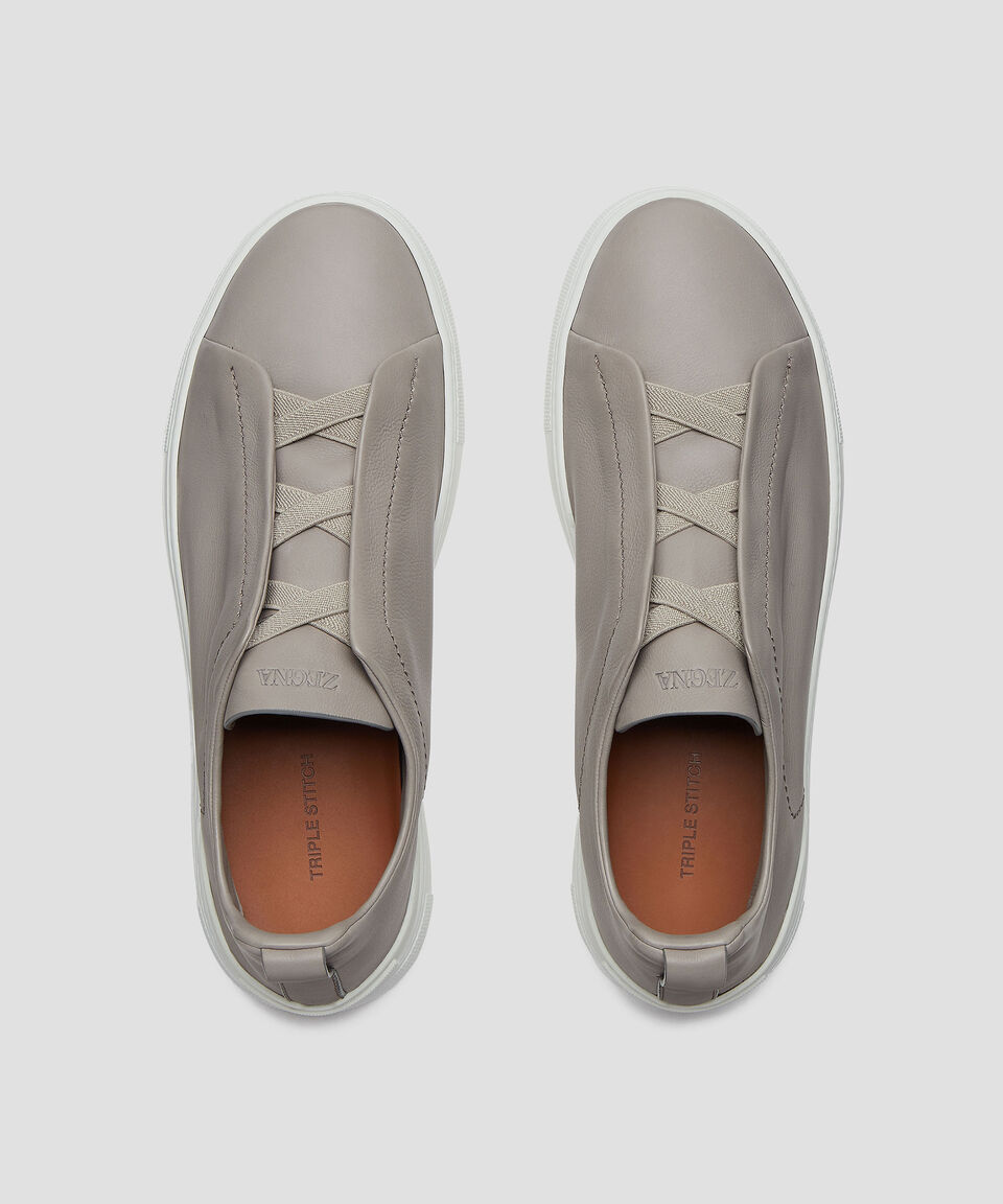 Zegna Tenis Casuales en Piel Hombre Últimos 3 días