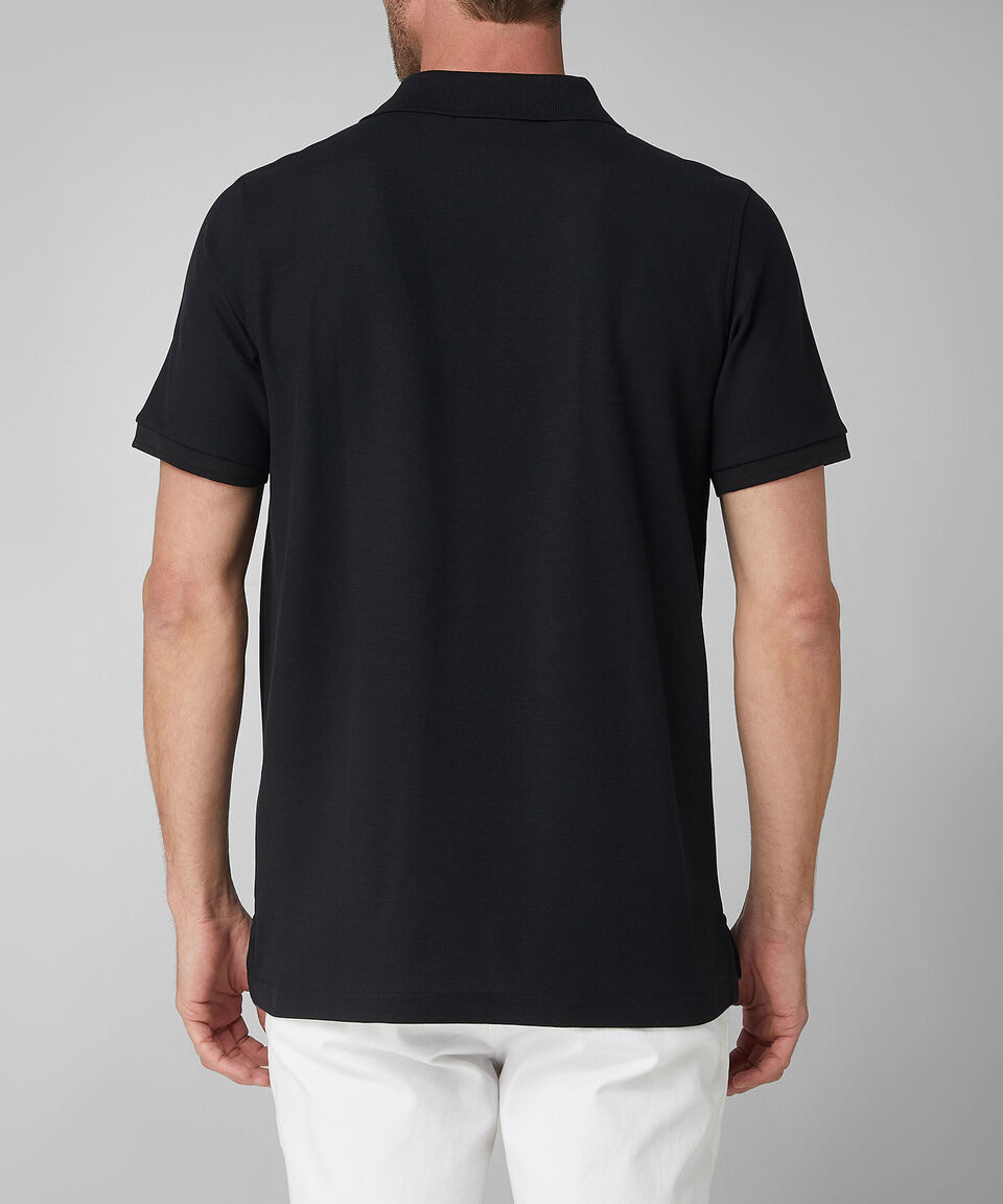 Psycho Bunny Playera Tipo Polo Negra Manga Corta Hombre Promoción trimestral