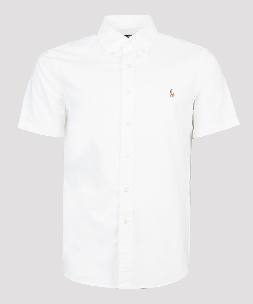 Polo Ralph Lauren Camisa lisa manga corta Hombre Tienda de fábrica