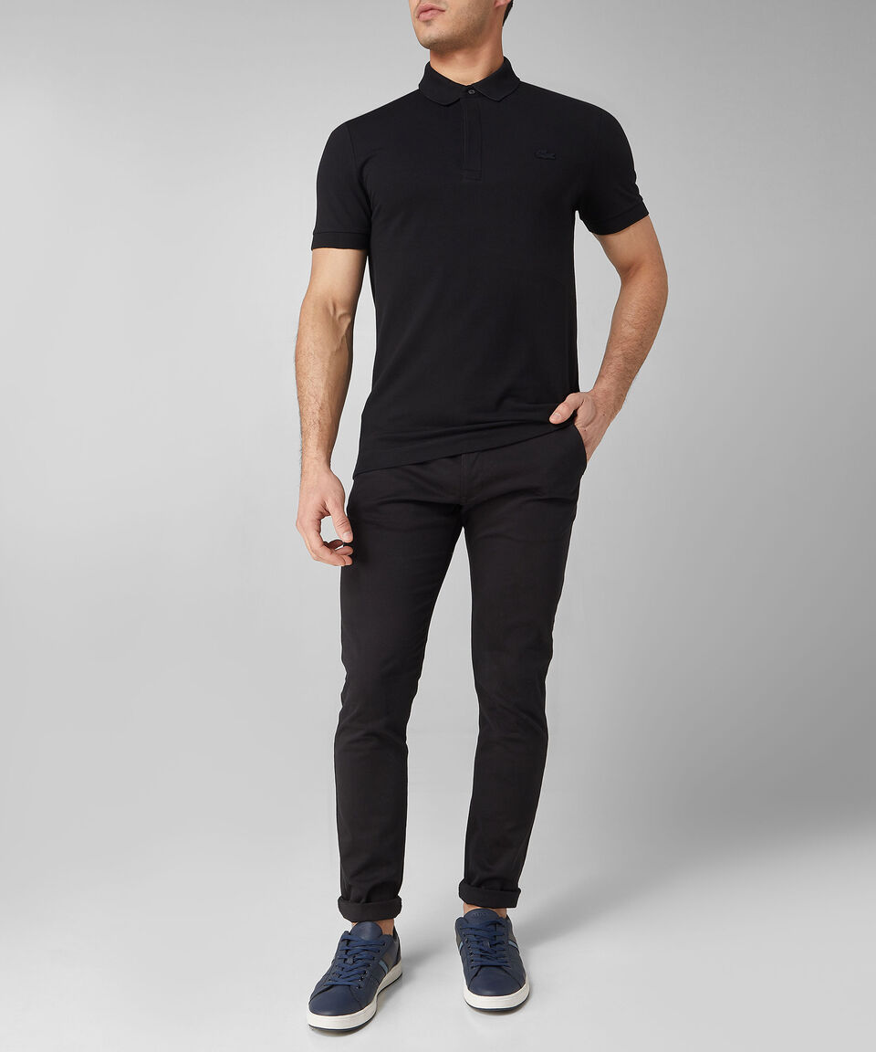 Lacoste Playera tipo polo manga corta lisa Hombre En oferta