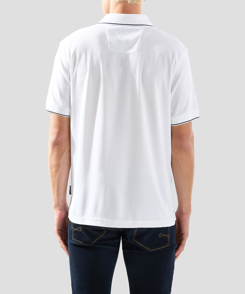 Nautica Playera tipo Polo manga corta estampada Hombre En oferta