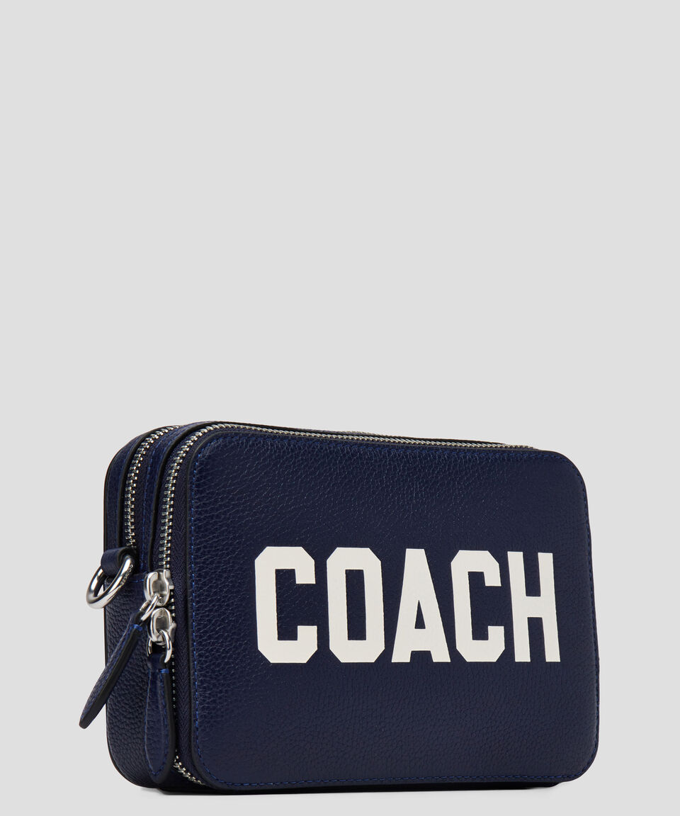 Coach Bolso crossbody en piel vacuna con grabado Hombre Los más vendidos