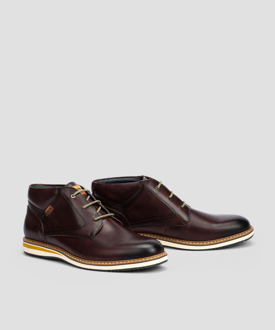 Pikolinos Botines Ávila en piel Hombre Rebajas top