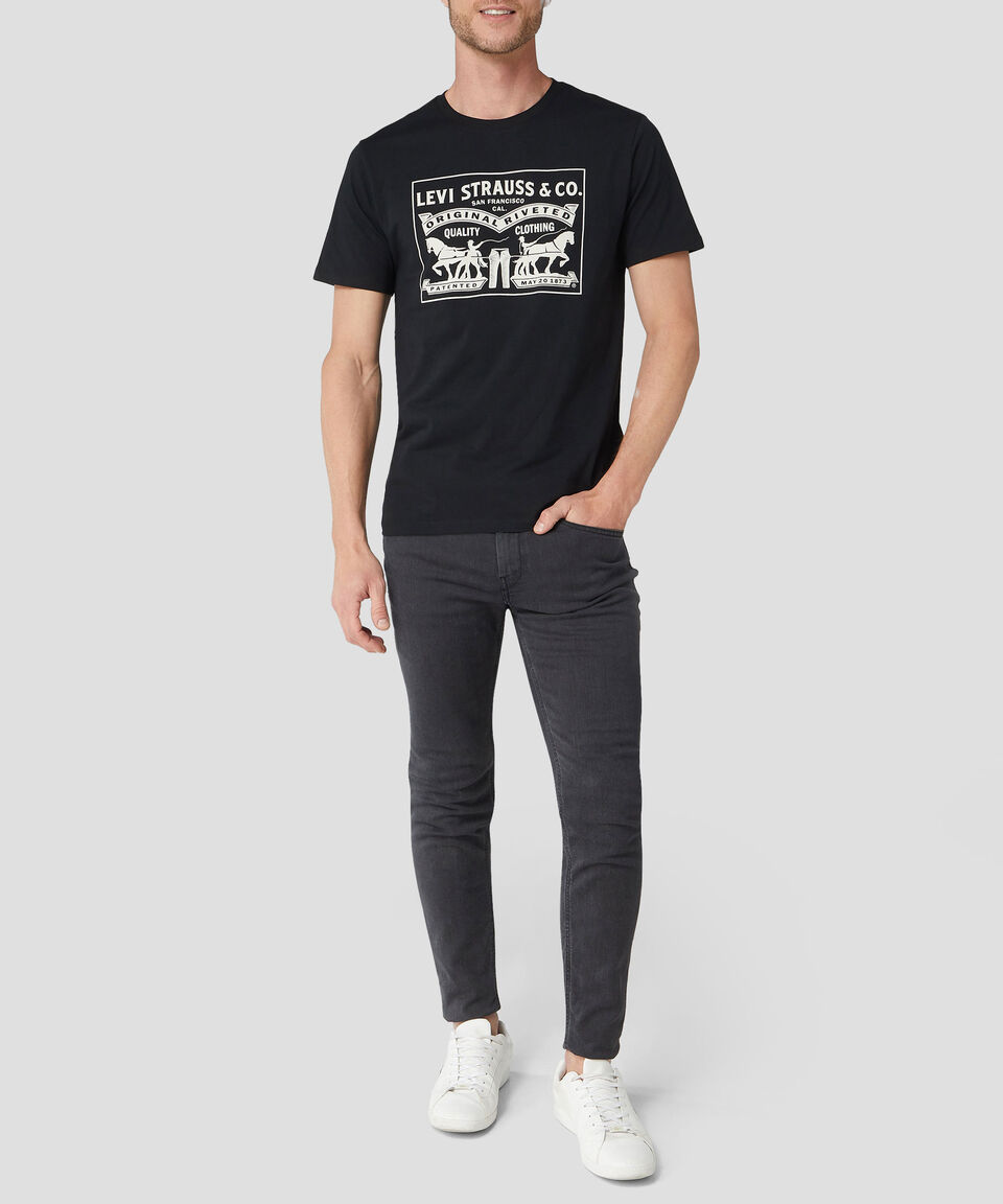 Levi's Playera cuello redondo manga corta con gráfico Hombre Envío gratis