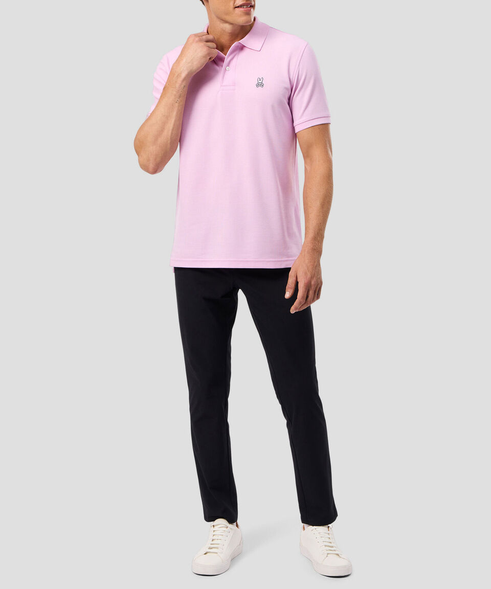 Psycho Bunny Playera Polo manga corta con bordado Hombre Últimos 2 días