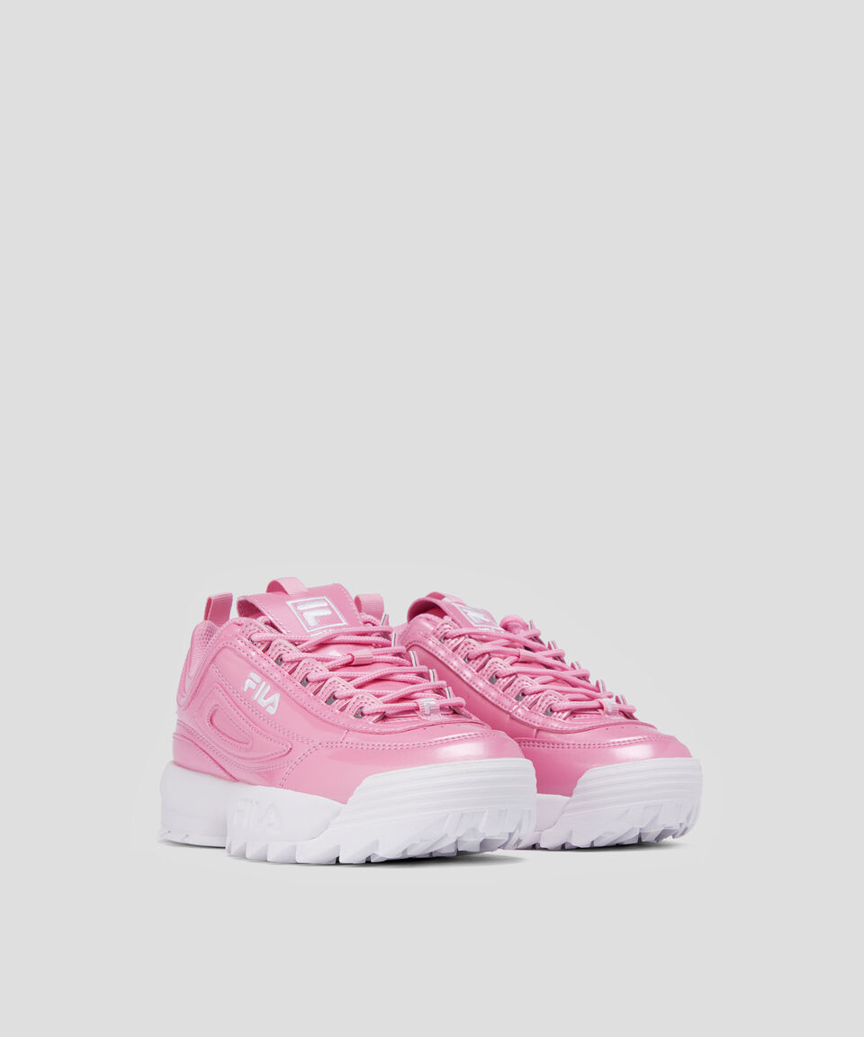 Fila Tenis Casuales Disruptor II metálico Niña Última moda