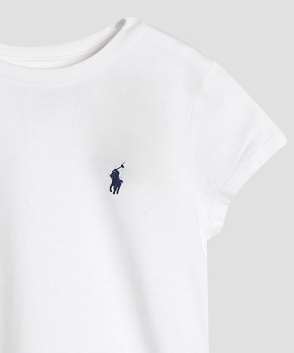 Polo Ralph Lauren Playera con Pony Niña Rebajas de fin de temporada