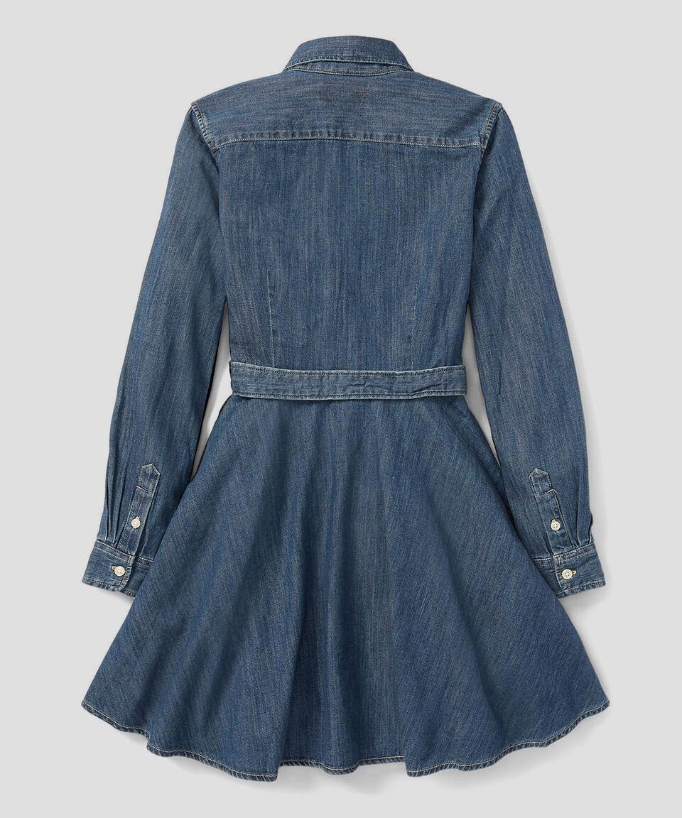 Polo Ralph Lauren Vestido de Mezclilla Niña En oferta