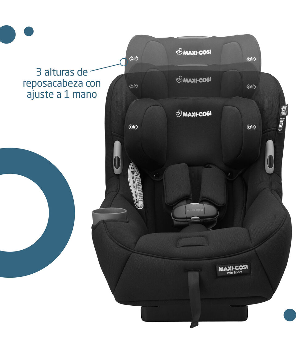 Maxi-Cosi Autoasiento Pria Sport Max negro Liquidación
