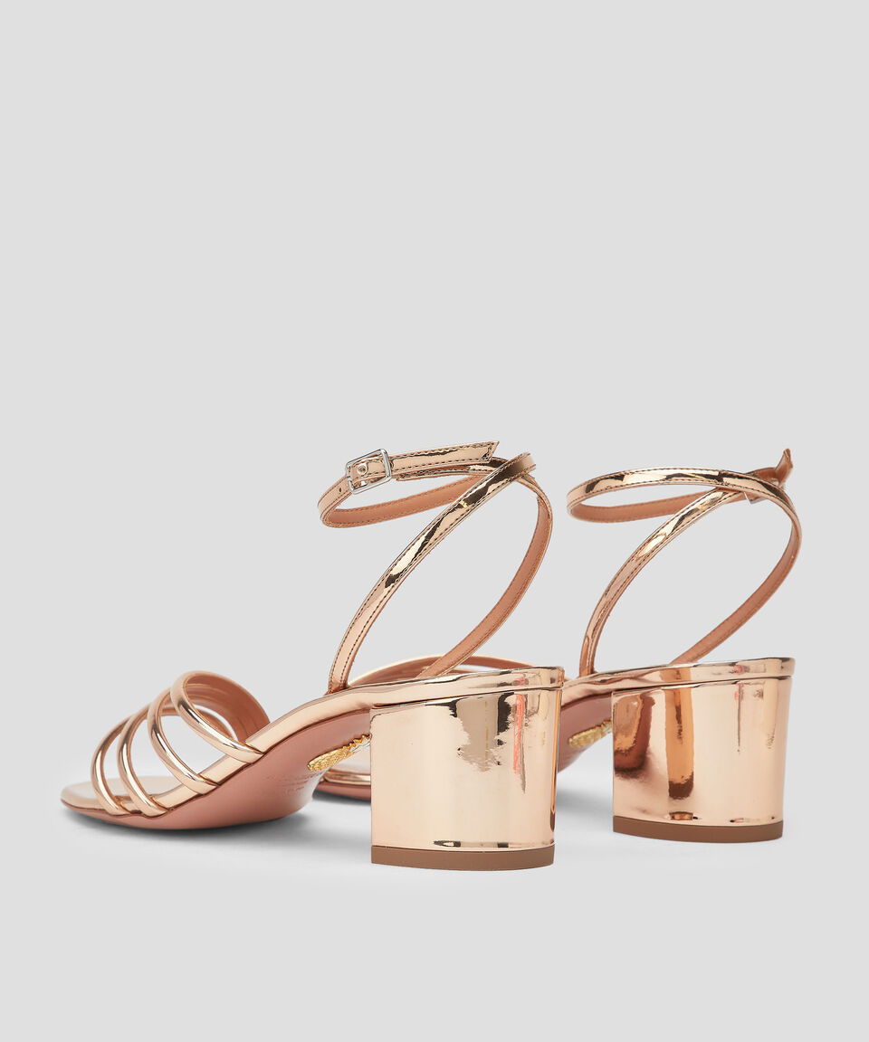 Aquazzura Sandalias de tacón mediano ancho Latour Mujer Limitado a 3 días