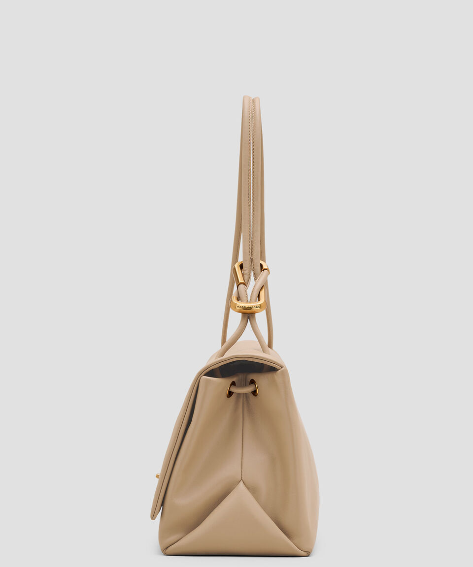 Marc Jacobs Bolsa shoulder beige en piel The Large Dual Mujer Última moda