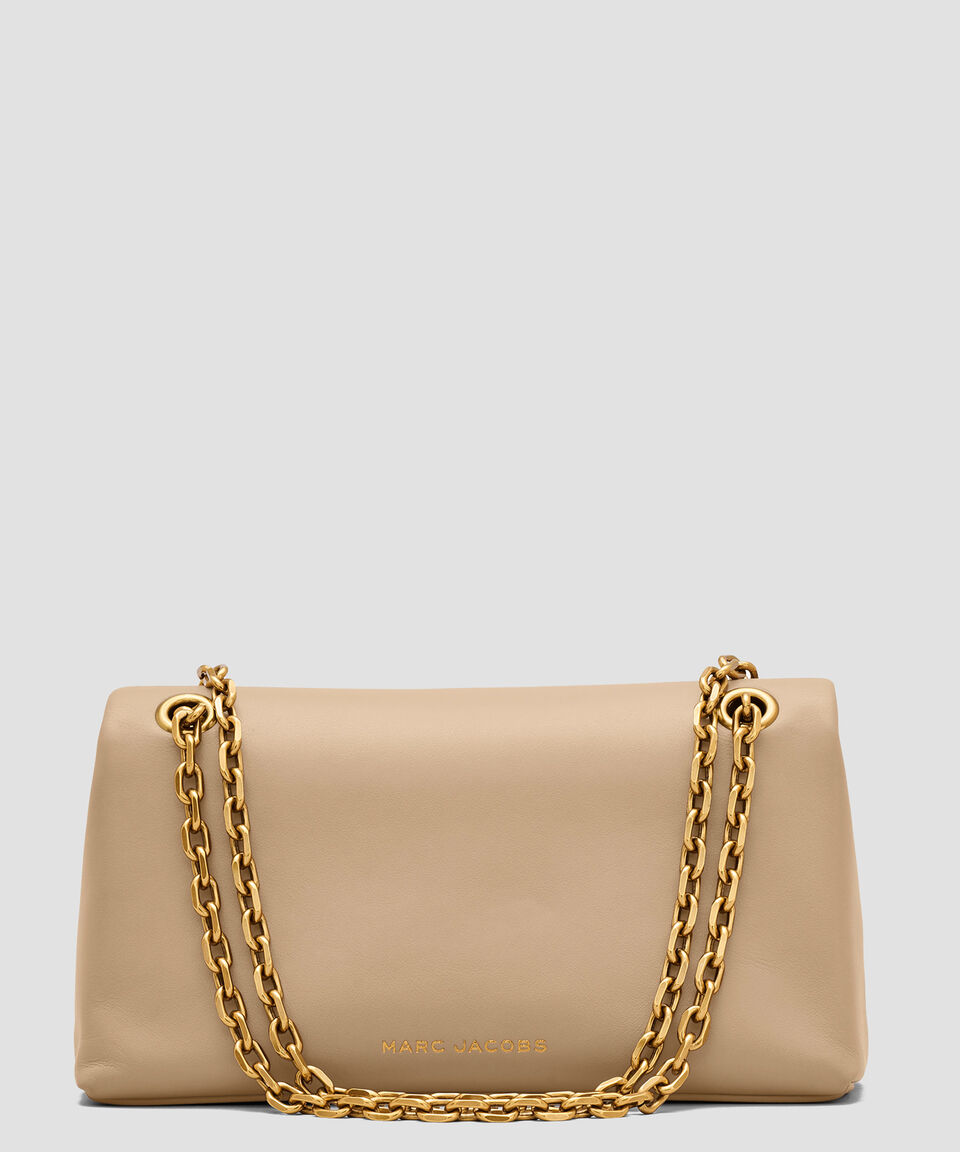 Marc Jacobs Bolsa crossbody tipo cartera camel en piel The Dual Chain Mujer Ofertas de temporada