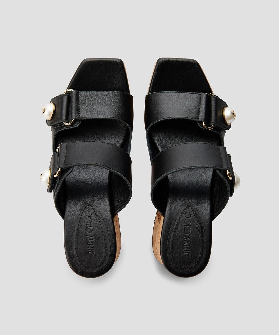 Jimmy Choo Sandalias con tacón alto ancho y plataforma Fayence Mujer Ofertas especiales