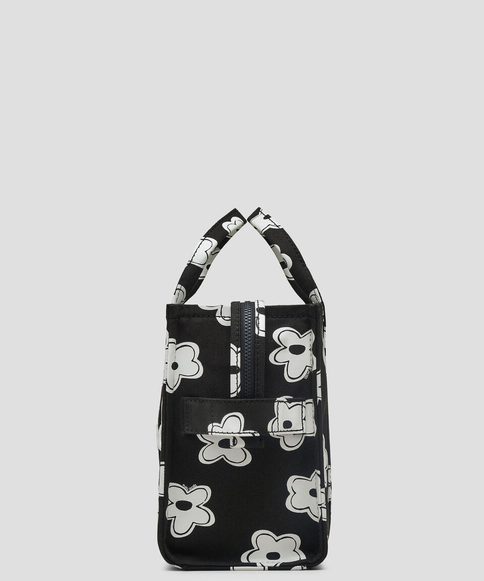 Marc Jacobs Bolsa tote negra Medium The Daysi Canvas estampada Mujer Outlet