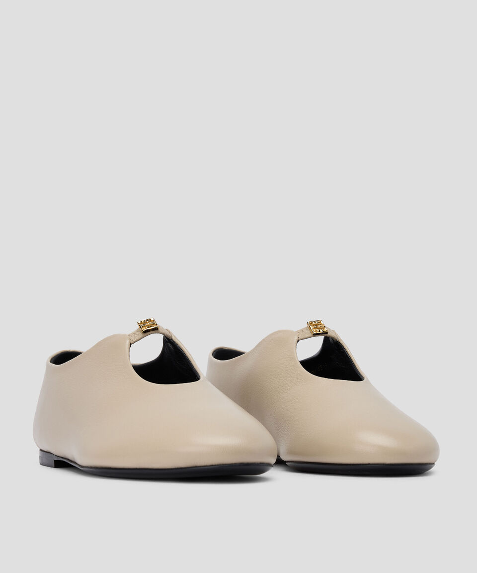 Givenchy Flats 4G Liquid en piel Mujer Outlet online