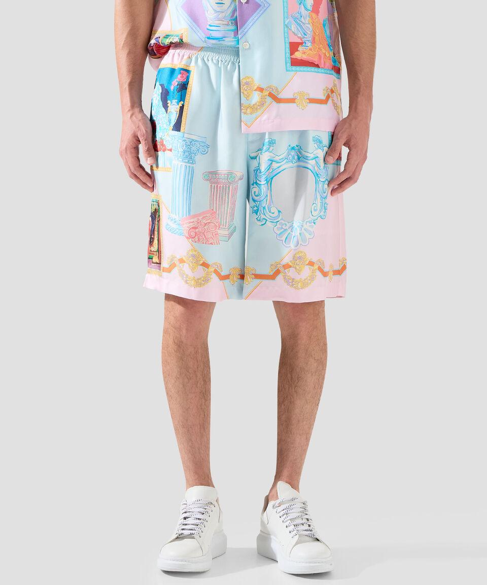 Versace Short estampado Hombre
