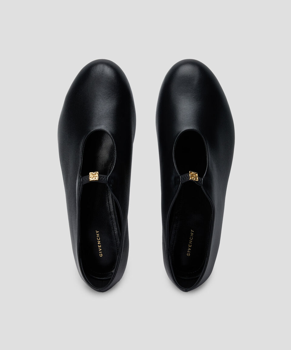 Givenchy Flats 4G Liquid en piel Mujer Gran oferta