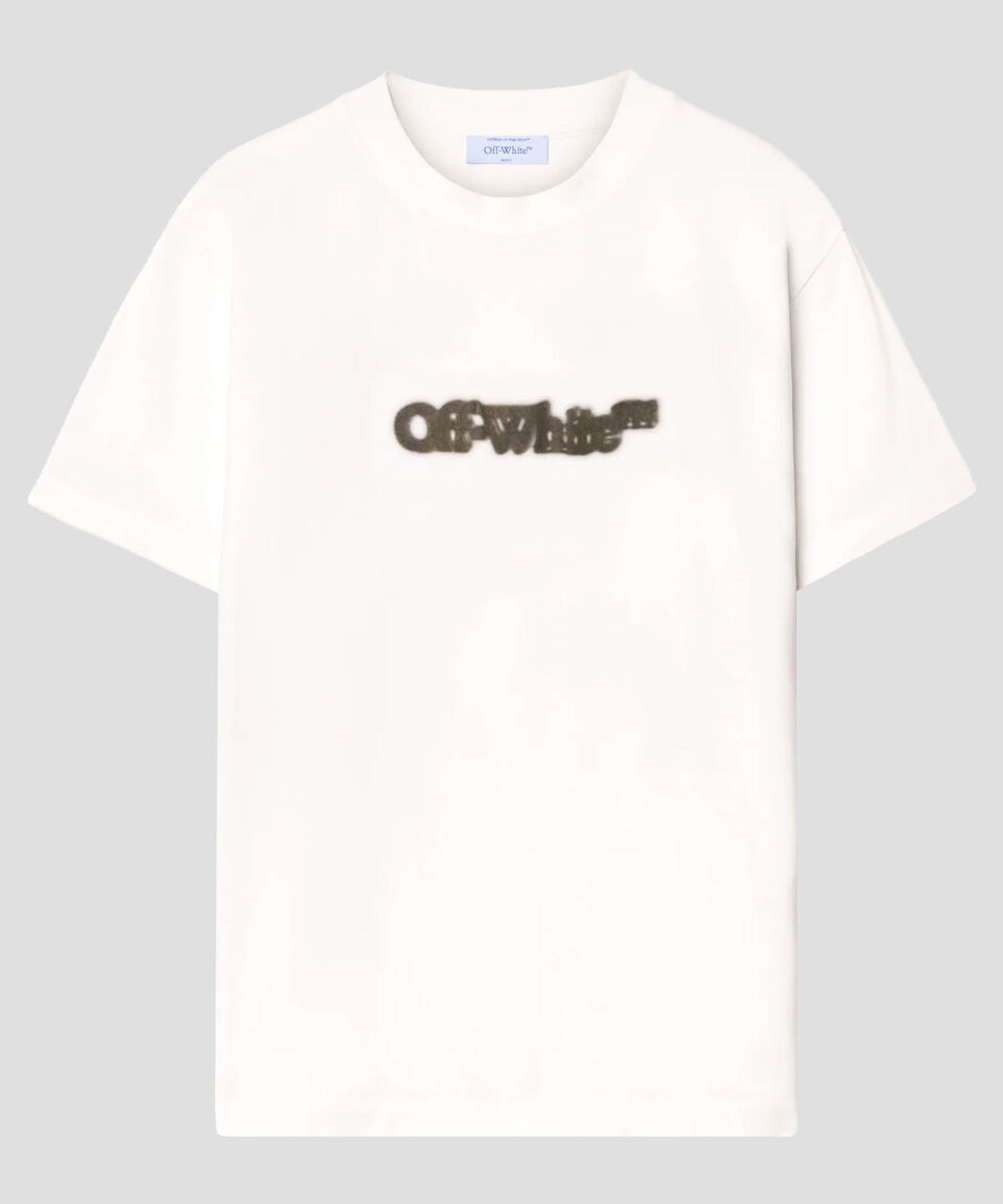 Off-White Playera cuello redondo manga corta Hombre Descuento