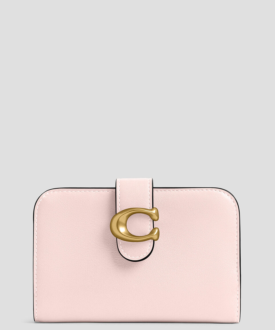 COACH Cartera rosa en piel Tabby Mujer